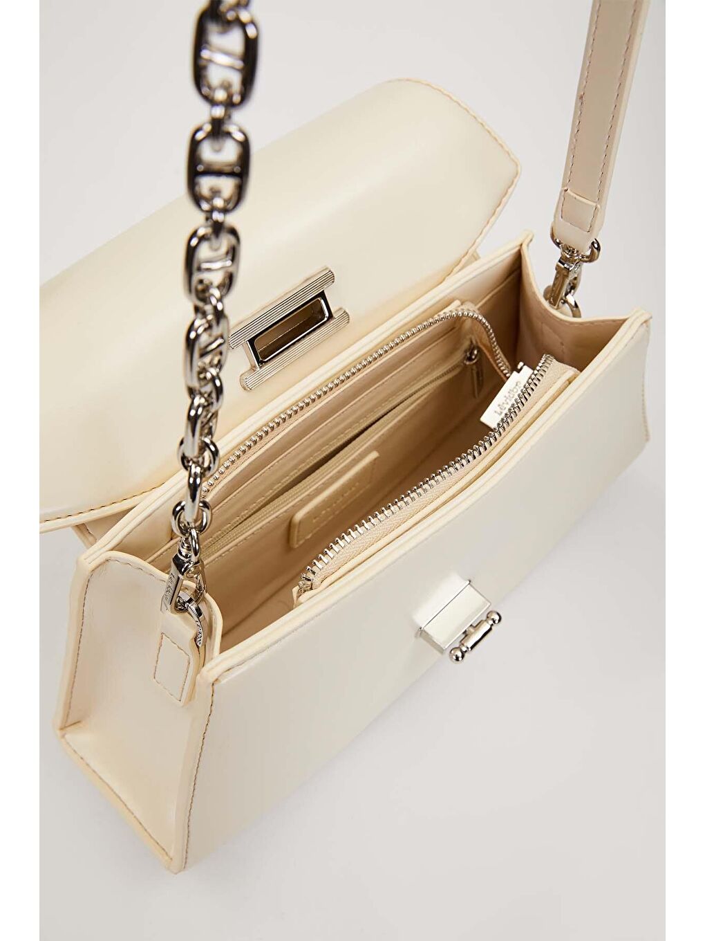 Premium Bej Kadın Omuz Çantası 930447-3