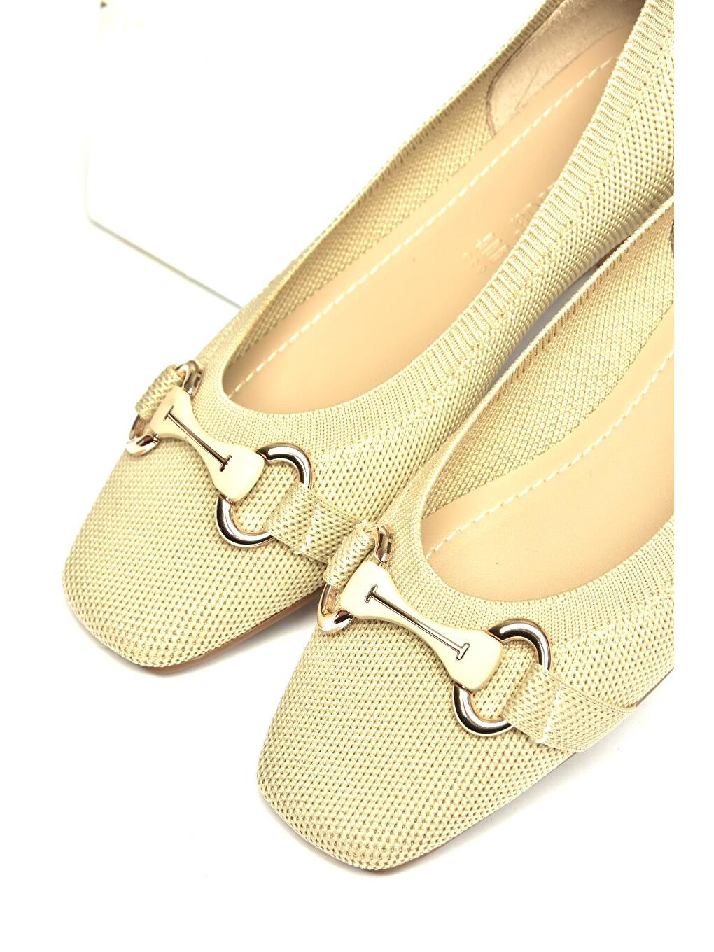 Bej U8201135 Ten Kadın Babet-1