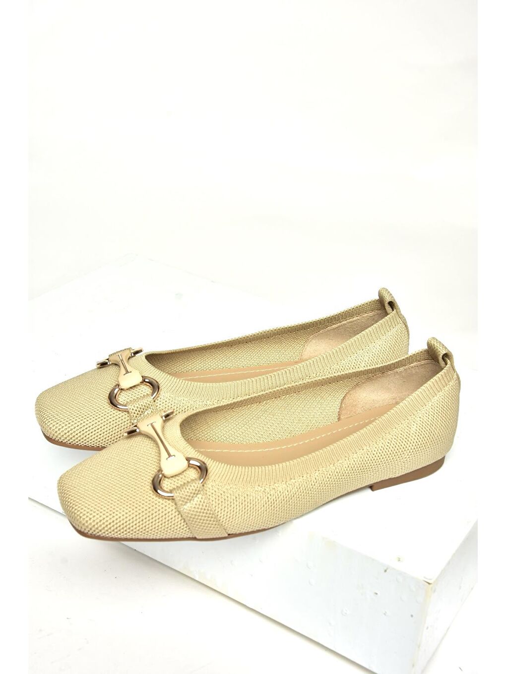 Bej U8201135 Ten Kadın Babet-2