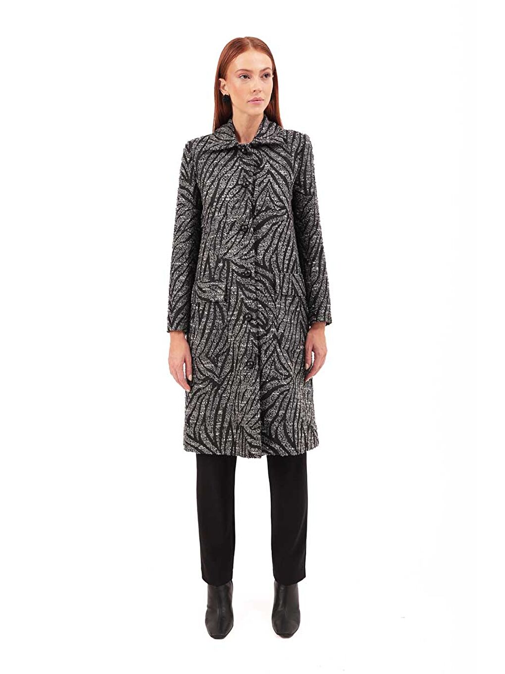 Siyah Özel Dokuma Kaban-2