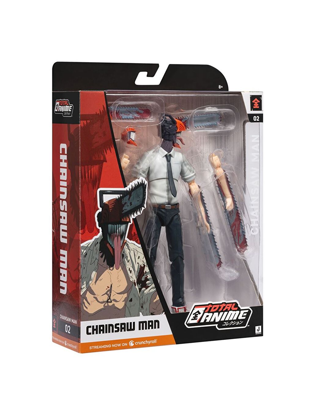 Total Anime 16cm Aksiyon Figür 02 - CHAINSAW MAN-4