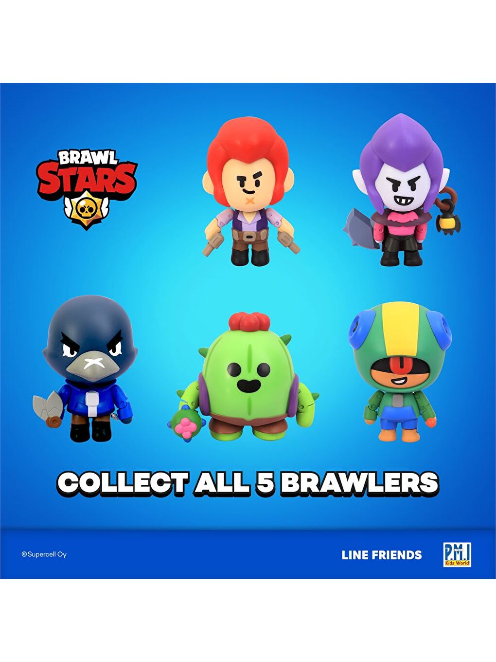 Brawl Stars Tekli Aksiyon Figürü - Model 3-2