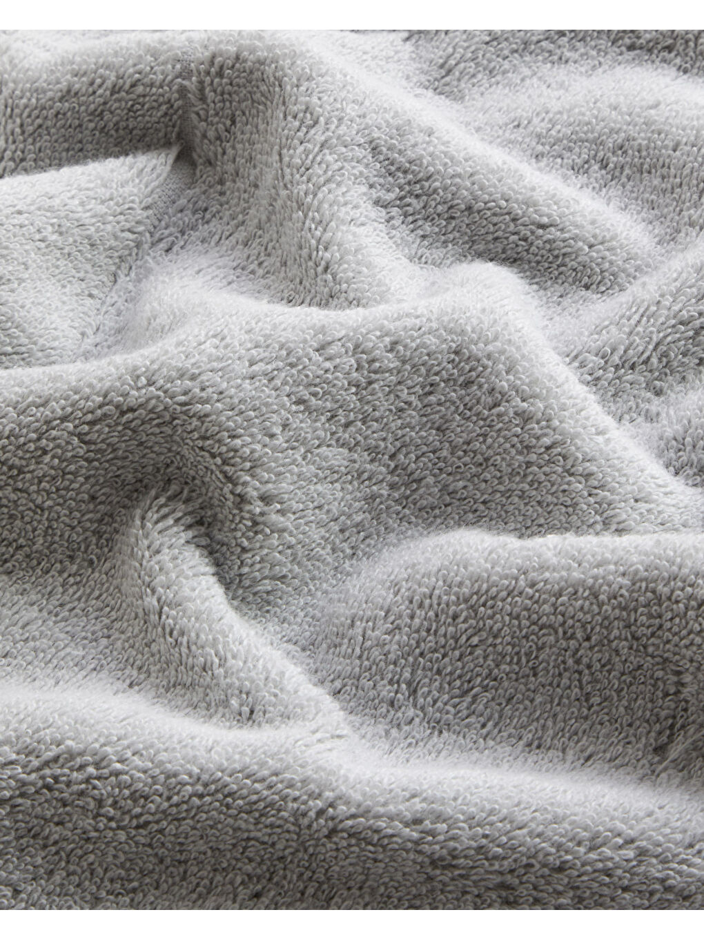 Chequer Pamuk Ayak Havlusu 50x70 cm Gri-2