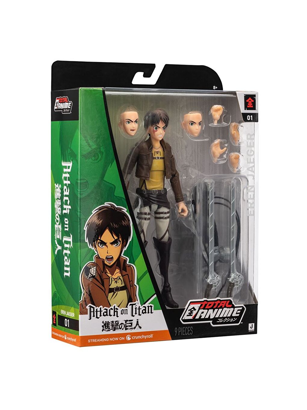 Total Anime 16cm Aksiyon Figür 01 - EREN JAEGER-4