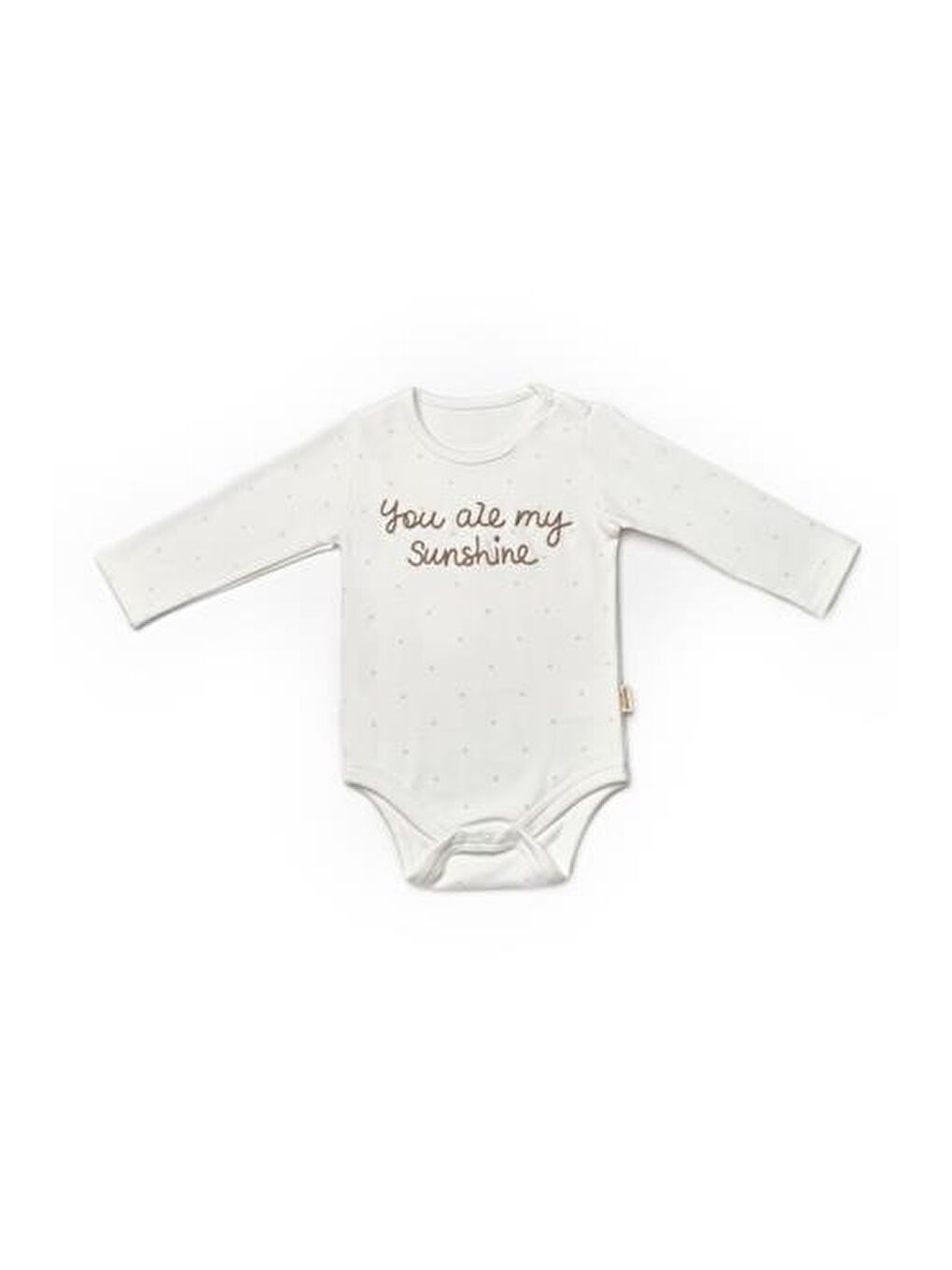 Ekru Bebek Yelekli 3'lü Takım %100 Organic Pamuk Yenidoğan Serisi - CSY8115-2