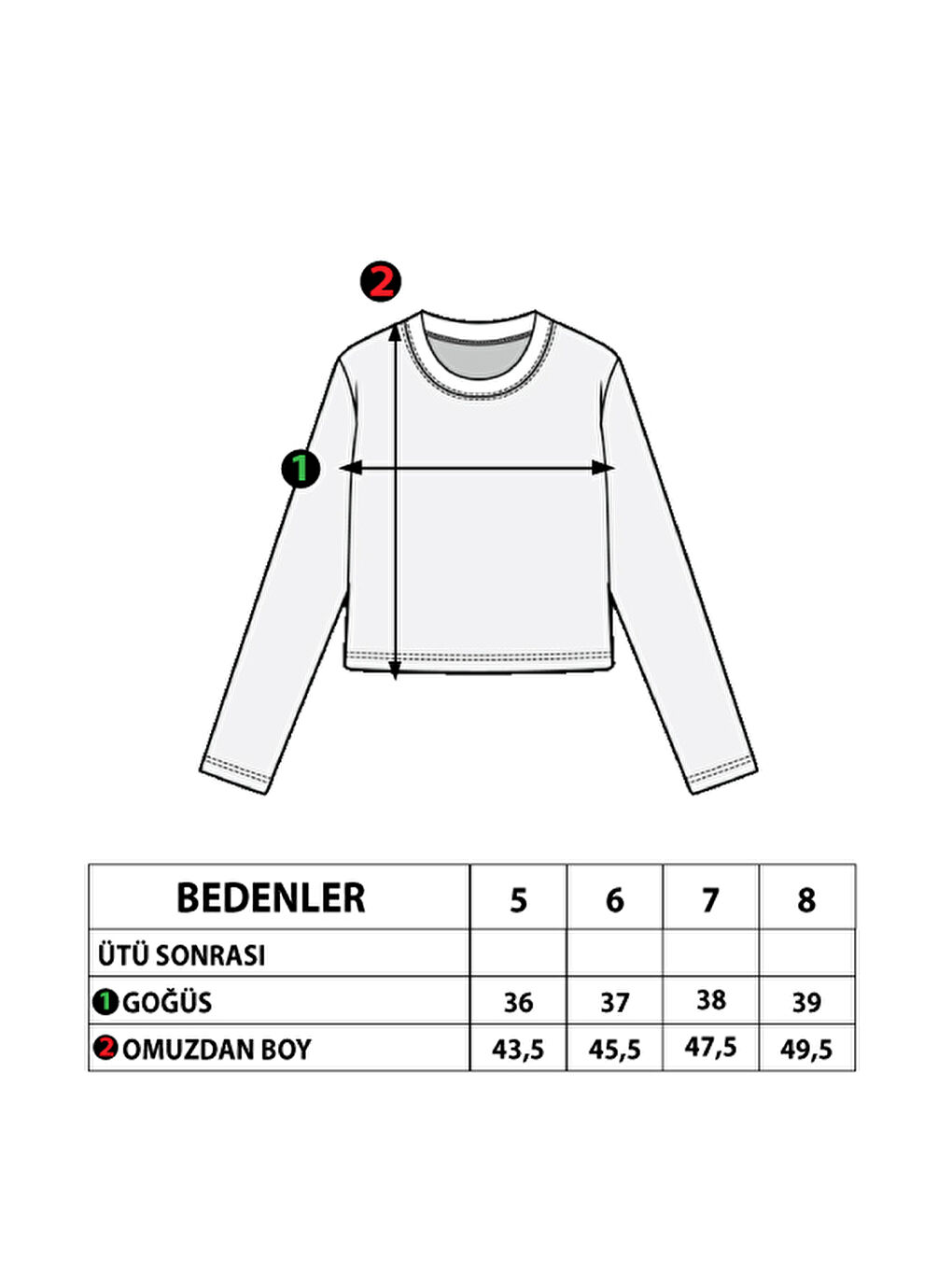 Lila Kız Çocuk Baskılı Kol Ucu Lastikli Tişört-1