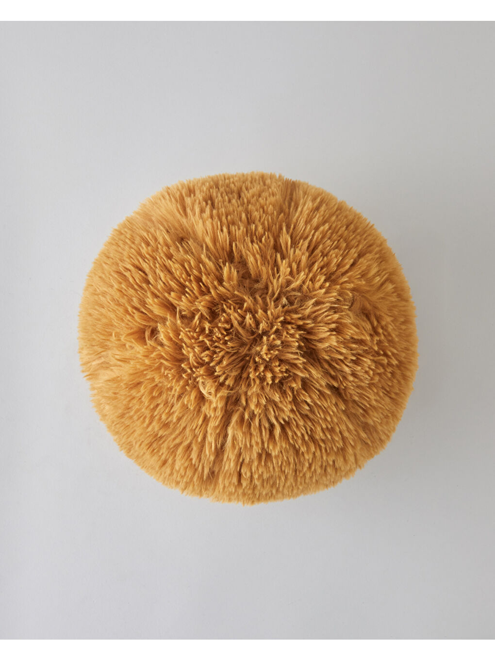 Kahverengi Bally Dekoratif Kırlent 40 cm Hardal