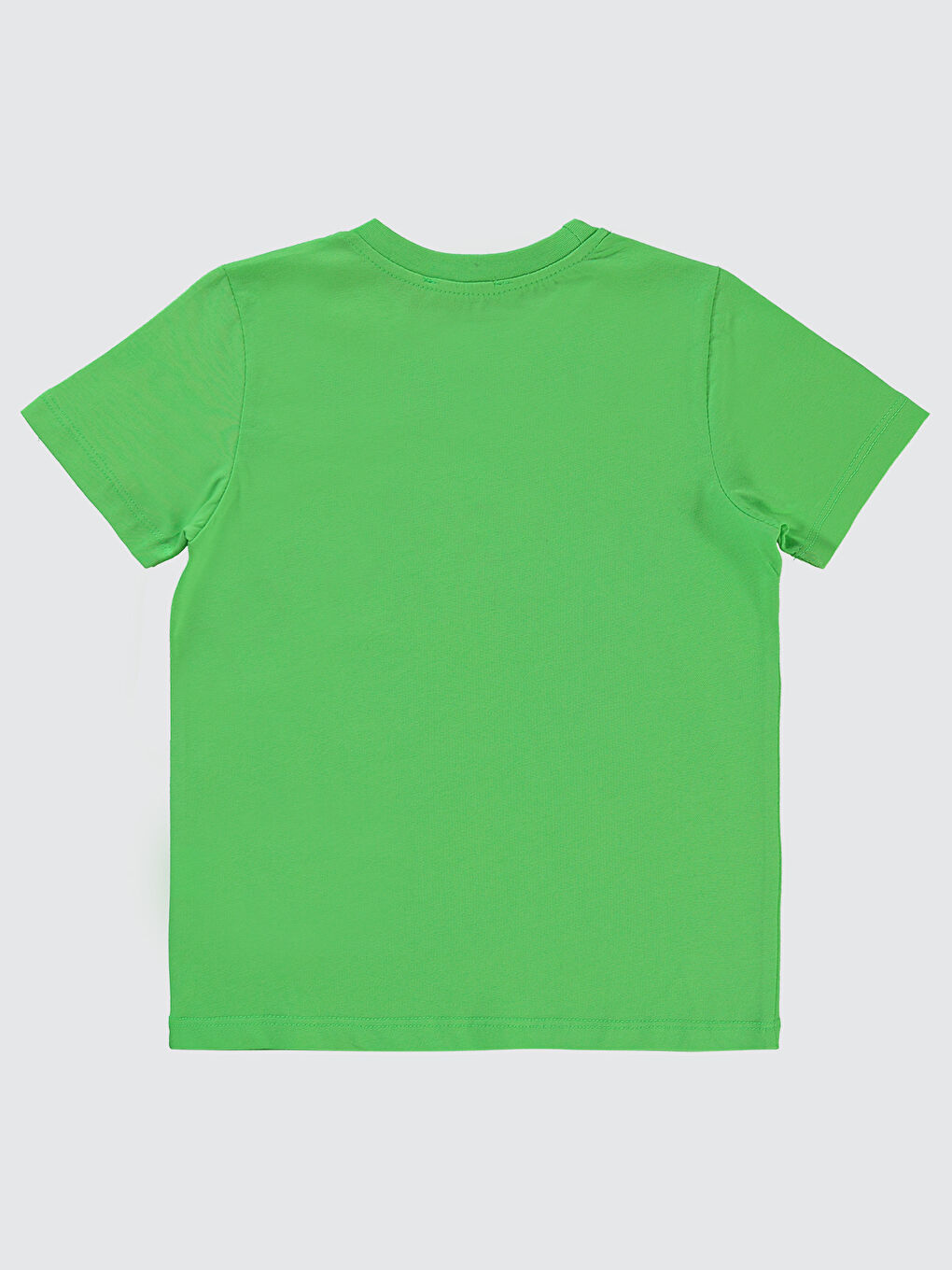 Boys Erkek Çocuk Tişört 6-9 Yaş Yeşil-1