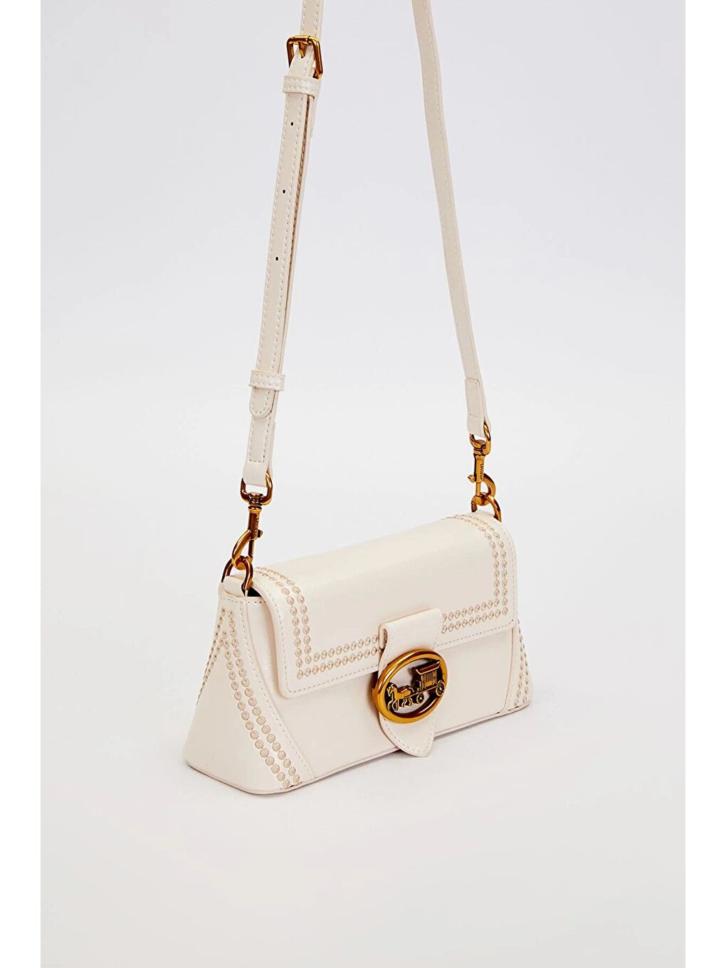 Ekru Premium Krem Kadın Omuz Çantası 930575-1