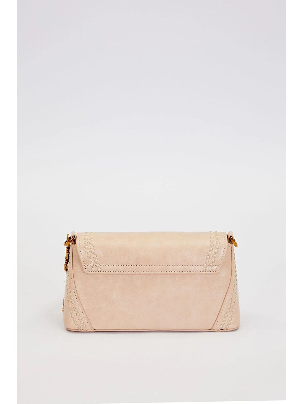 Bej Premium Vizon Kadın Omuz Çantası 930575-2