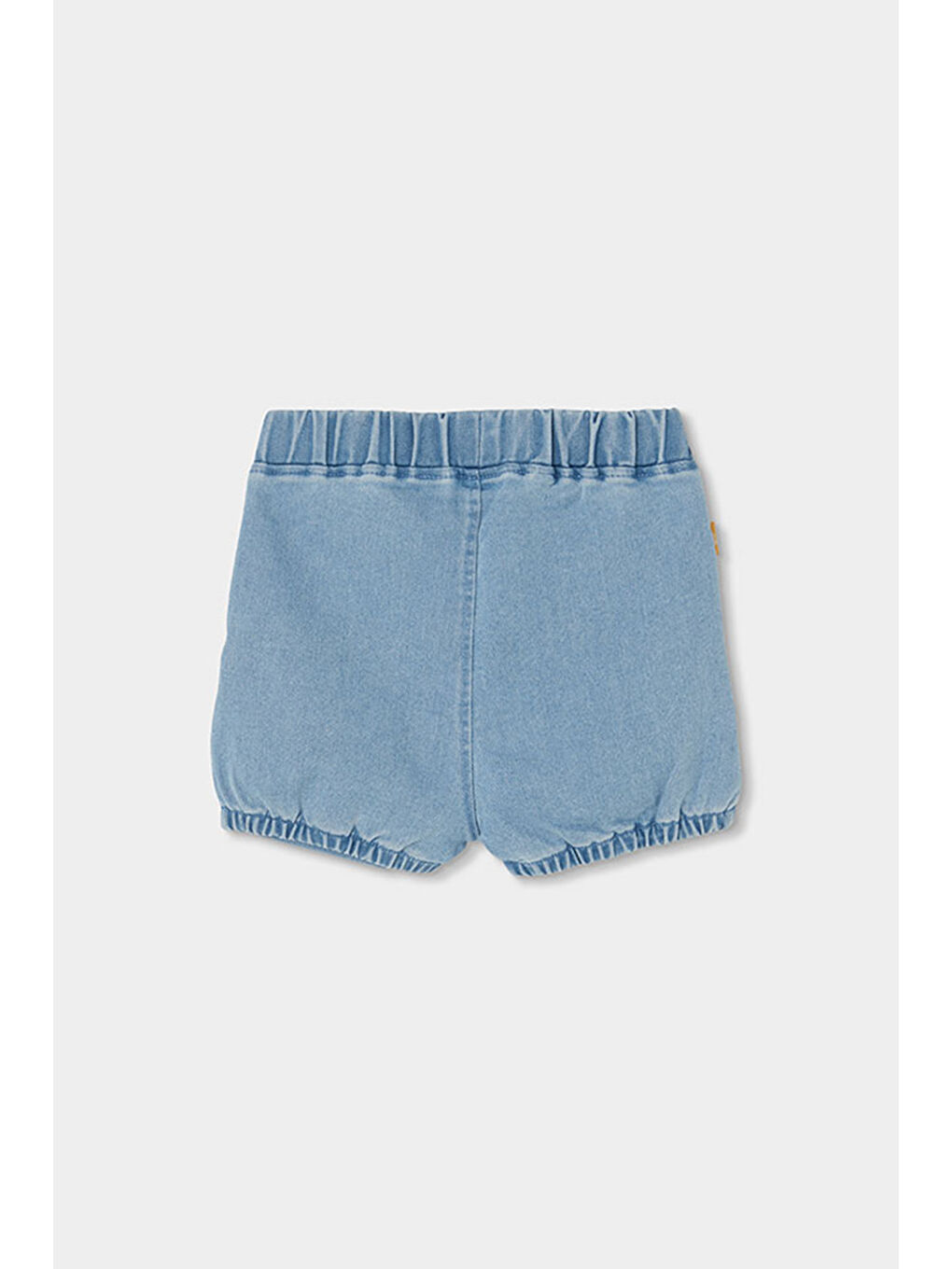 Sarı Yengeç Desenli Denim Şortlu 2li Takım 6-24 Ay sarı-5