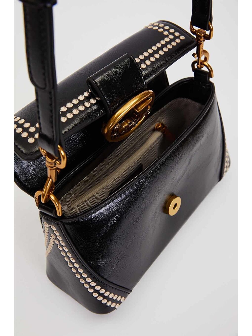 Premium Siyah Kadın Omuz Çantası 930575-3