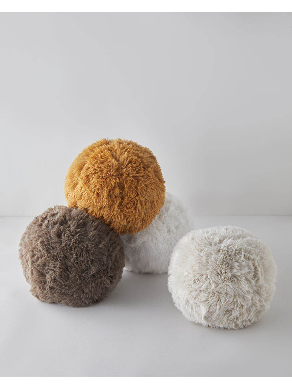 Kahverengi Bally Dekoratif Kırlent 40 cm Hardal-2