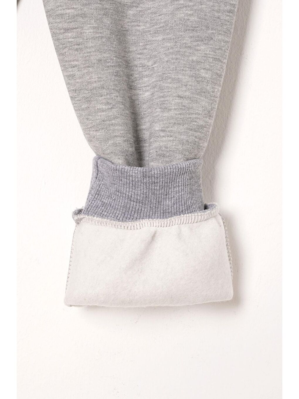 Vision Baskılı Şardonlu Gri Renk Erkek Çocuk Eşofman Takımı-2