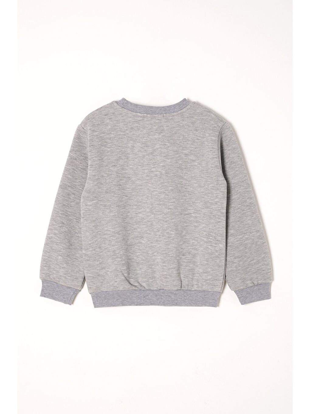 Vision Baskılı Şardonlu Gri Renk Erkek Çocuk Eşofman Takımı-3