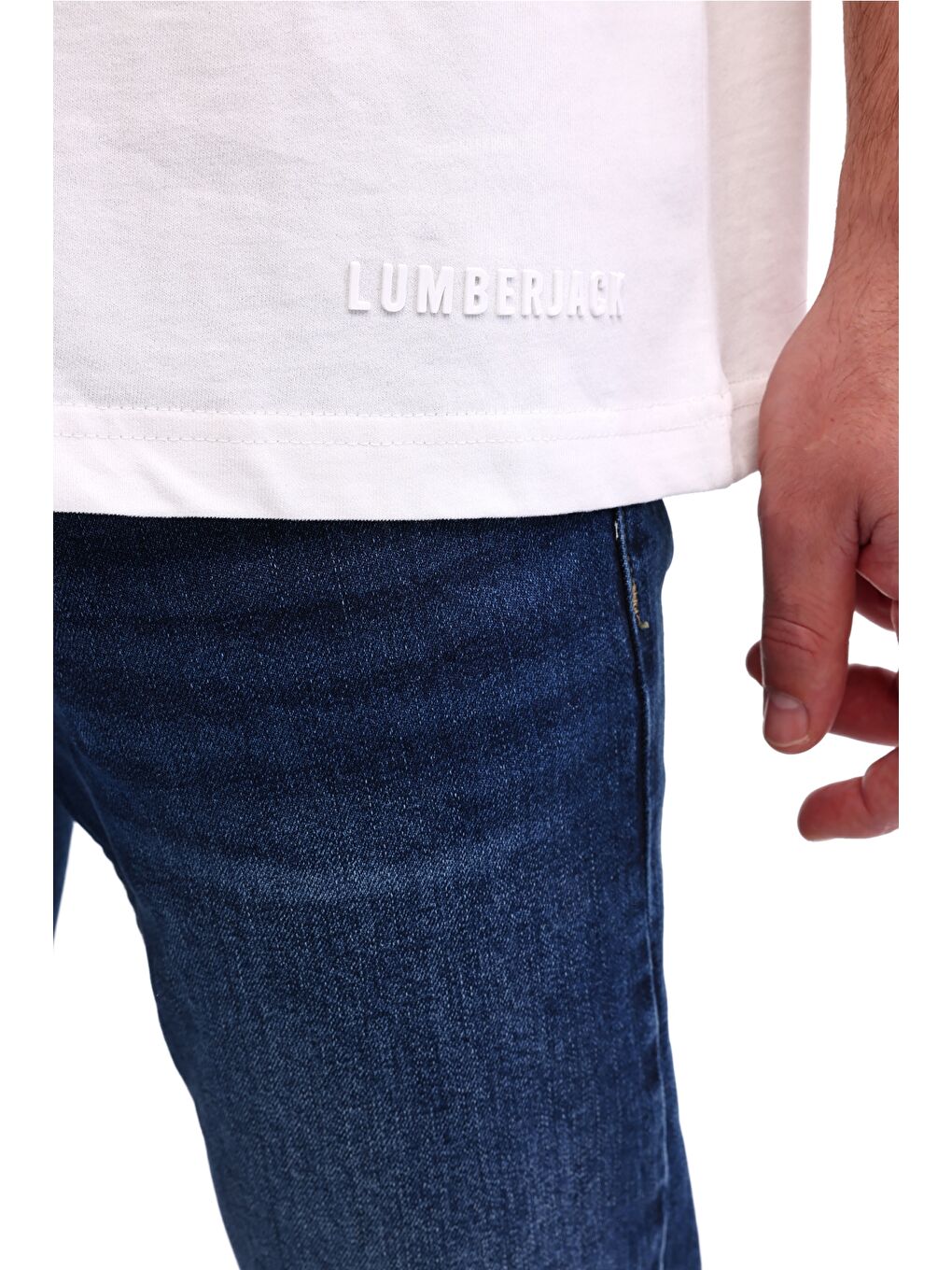 Bej MB ROS 11HS113 5PR Ekru Erkek Kısa Kol T-Shirt-3