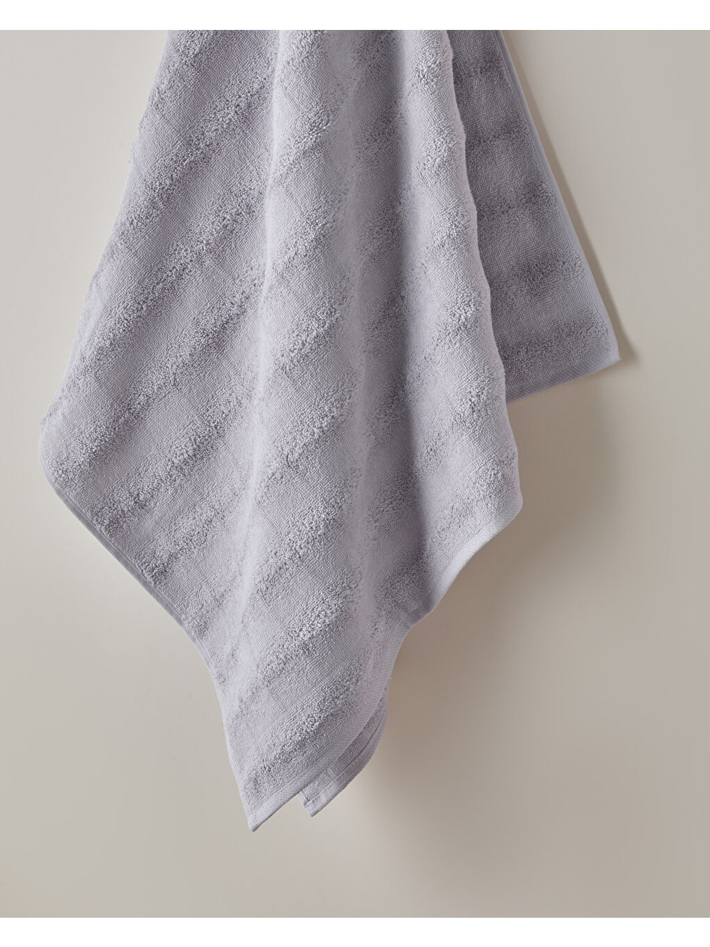 Bubble Pamuk Banyo Havlusu 70x140 cm Lila-1