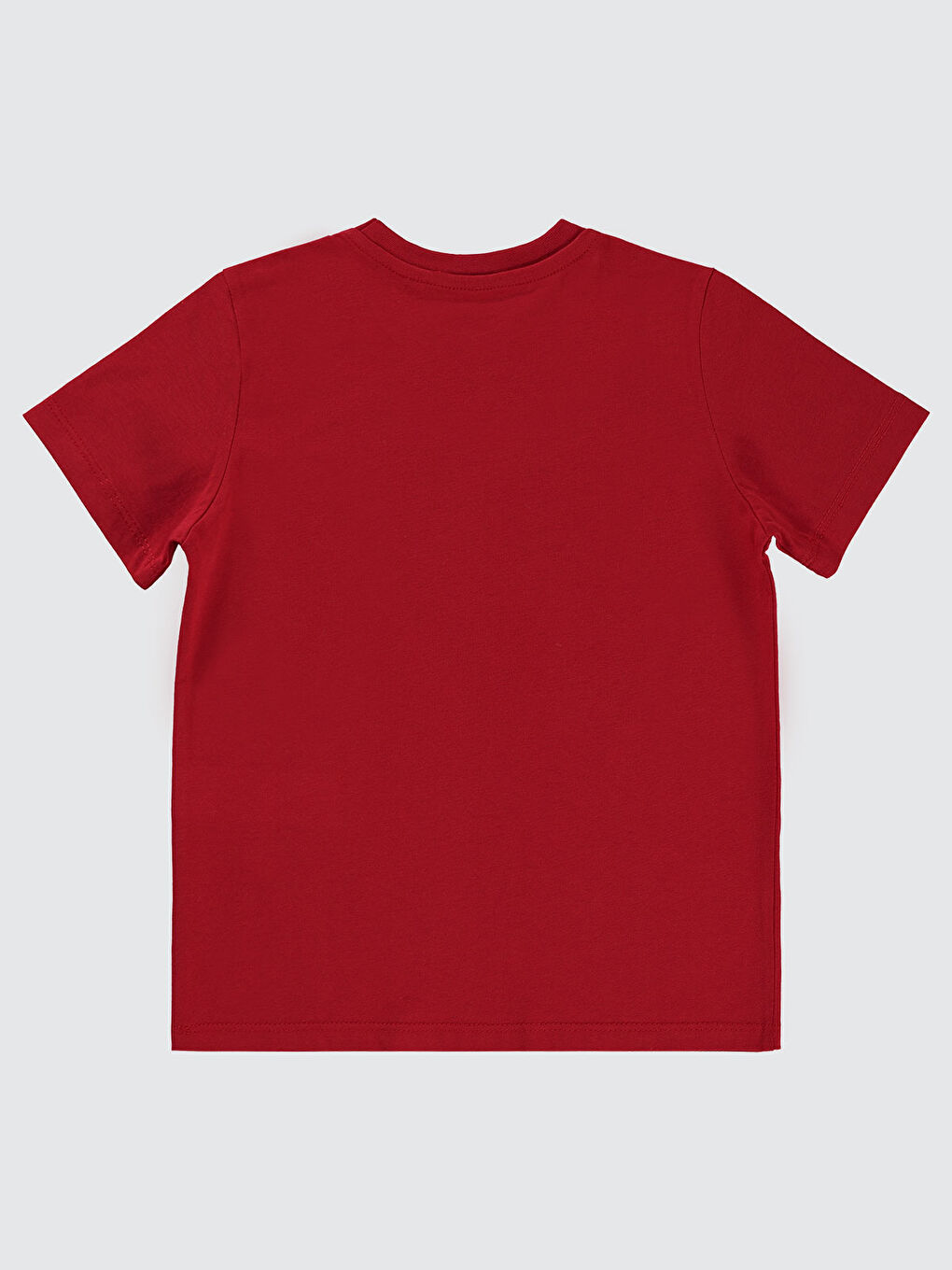 Boys Erkek Çocuk Tişört 6-9 Yaş Kırmızı-1