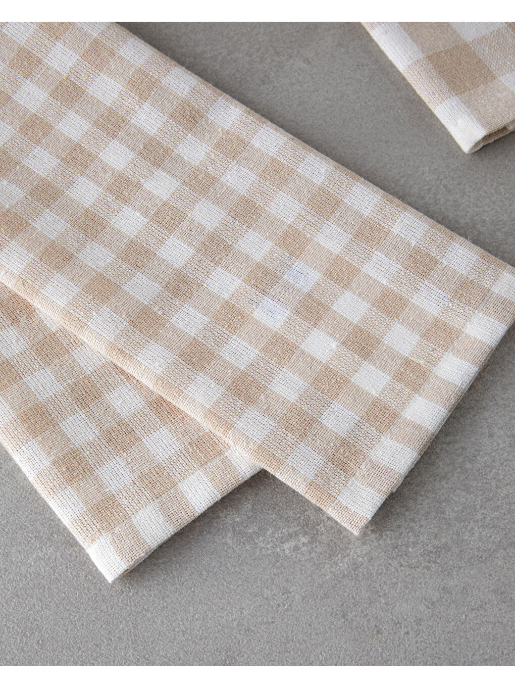 Dyna Pamuk 3'lü Kurulama Bezi 30x50 cm Bej-2