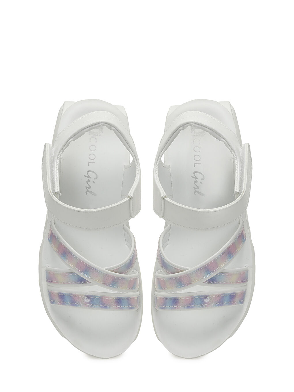 LILA F 5FX Beyaz Kız Çocuk Sandalet-3