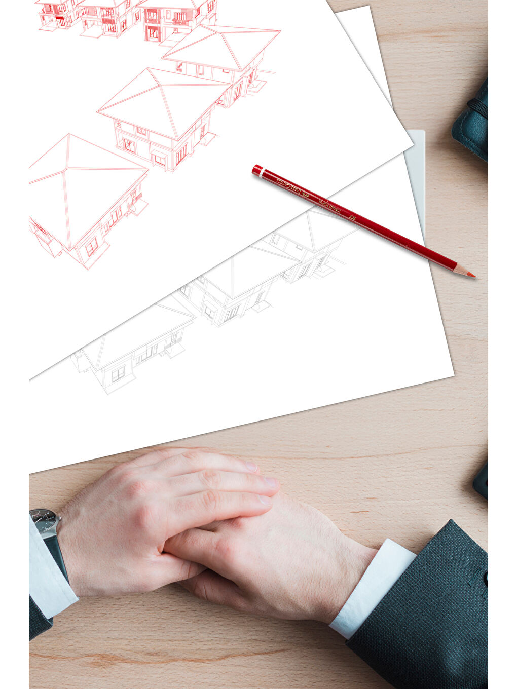 12'li Kırmızı Kopya Kalemi, Yüksek Kaliteli Mine, Kırılmaya Dayanıklı Uç, Ergonomik Gövde-6