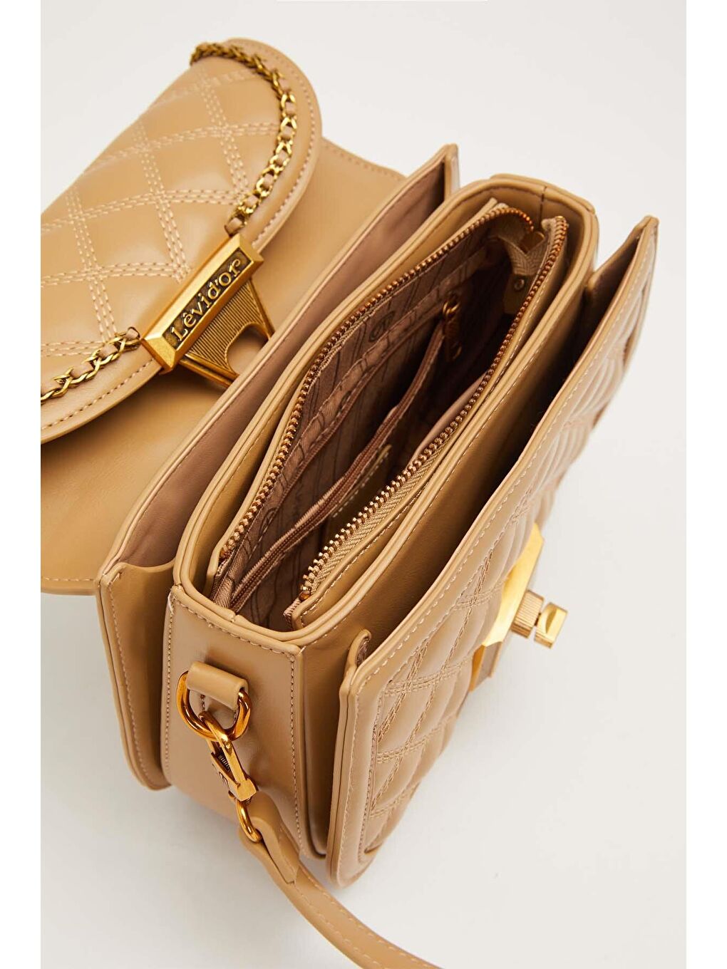 Premium Haki Kadın Omuz Çantası 930609-3