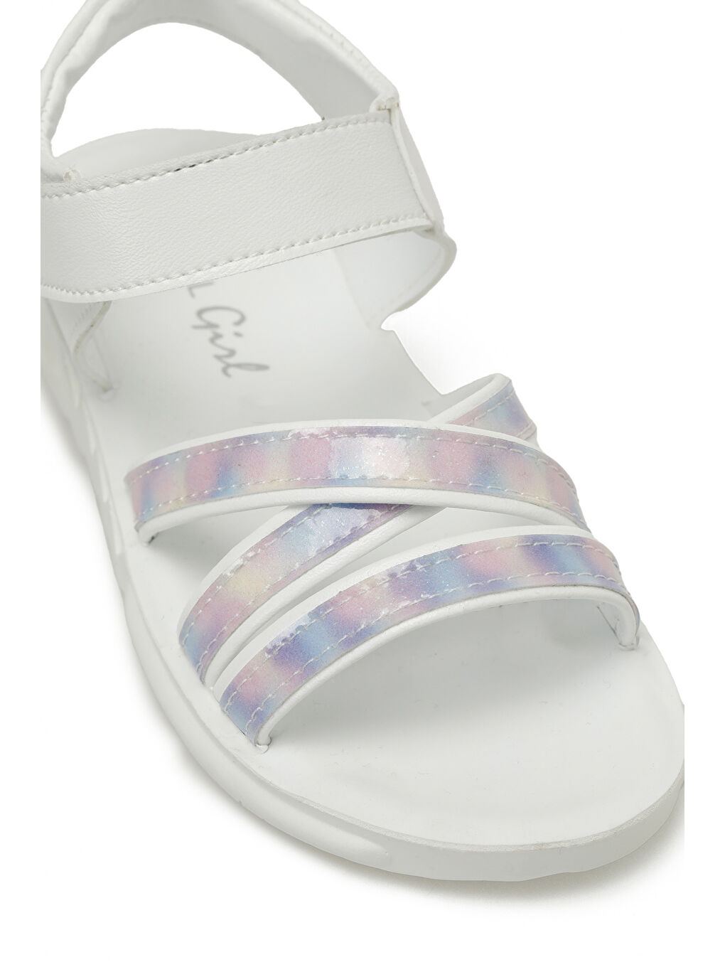 LILA F 5FX Beyaz Kız Çocuk Sandalet-6