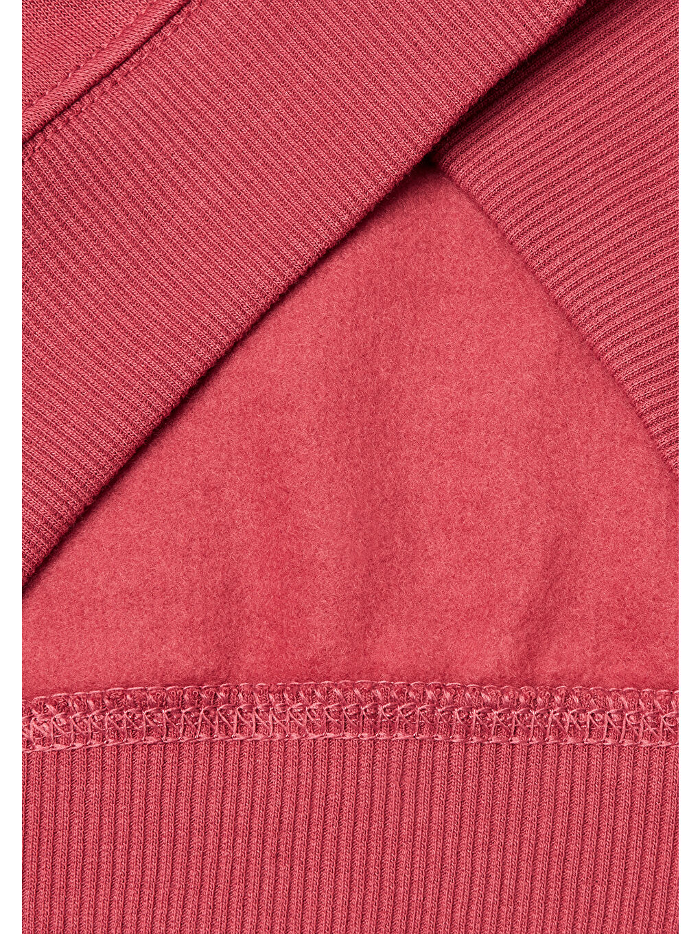 Erkek Çocuk Bordo Önü Baskılı Düşük Omuzlu Kapüşonlu Sweatshirt-2