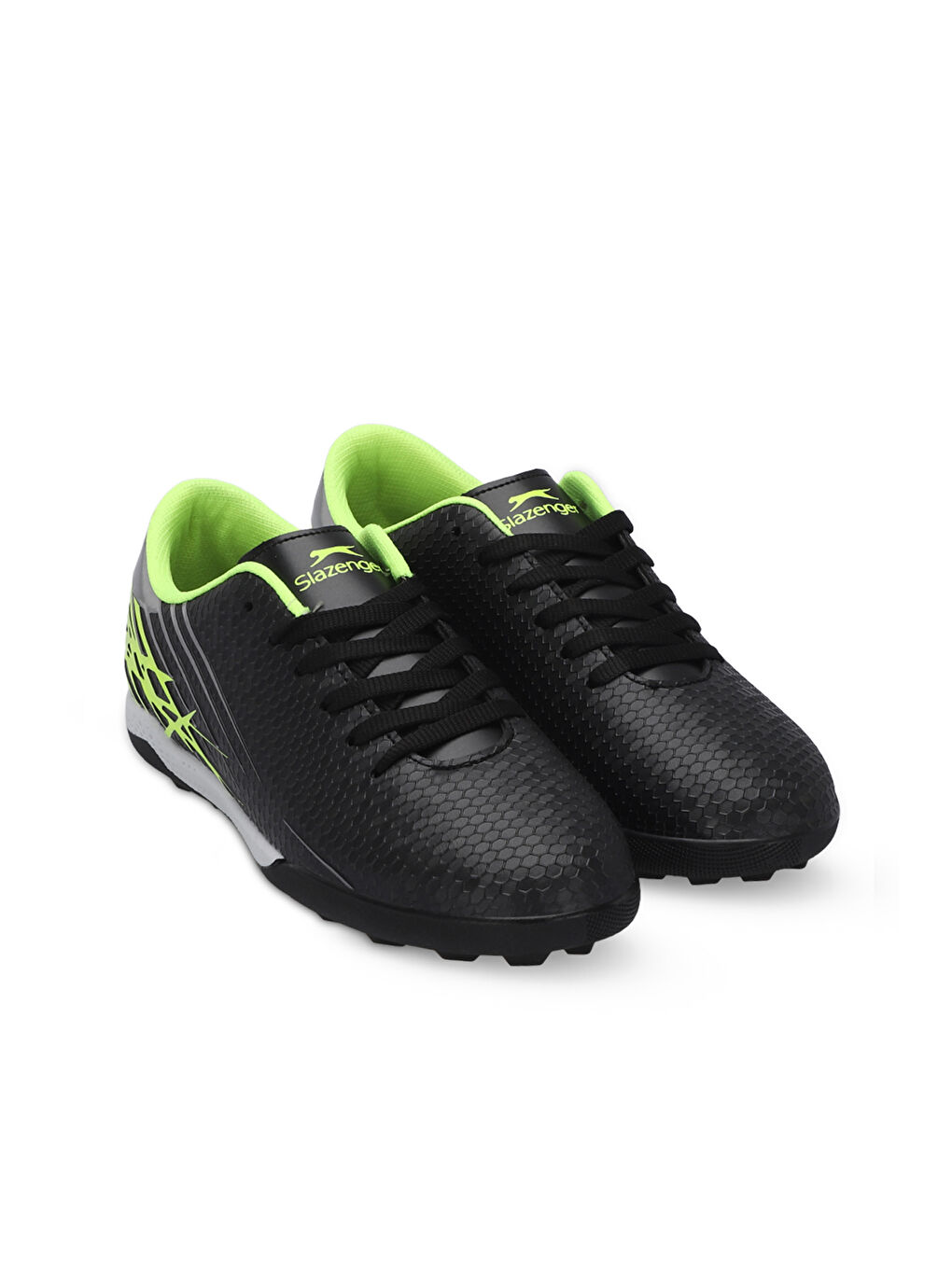 CARLO I Unisex Çocuk Halı Saha Siyah / Yeşil Futbol Ayakkabısı