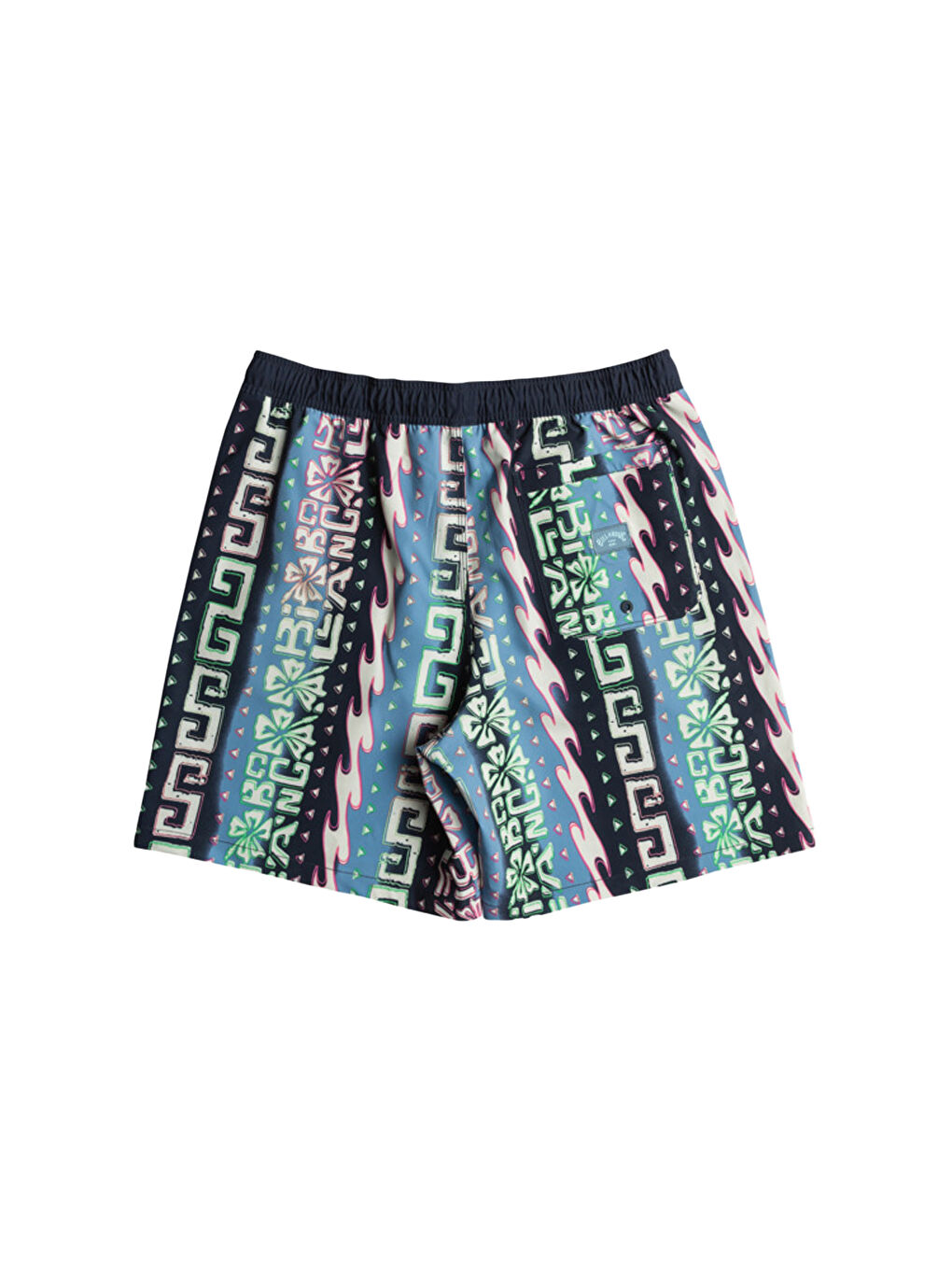 Wasted Times Lb Erkek Mavi Volley Short-5