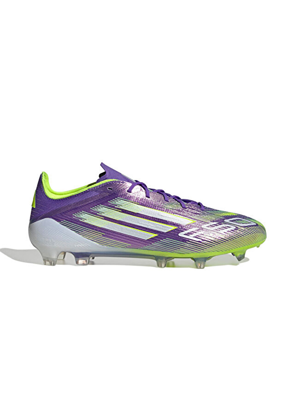 F50 Elite Fg Erkek Çim Zemin Kramponu Jh7615 Mor