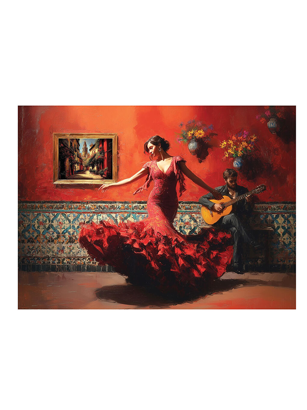 Puzzle 1000 Parça Flamenco 1204-1