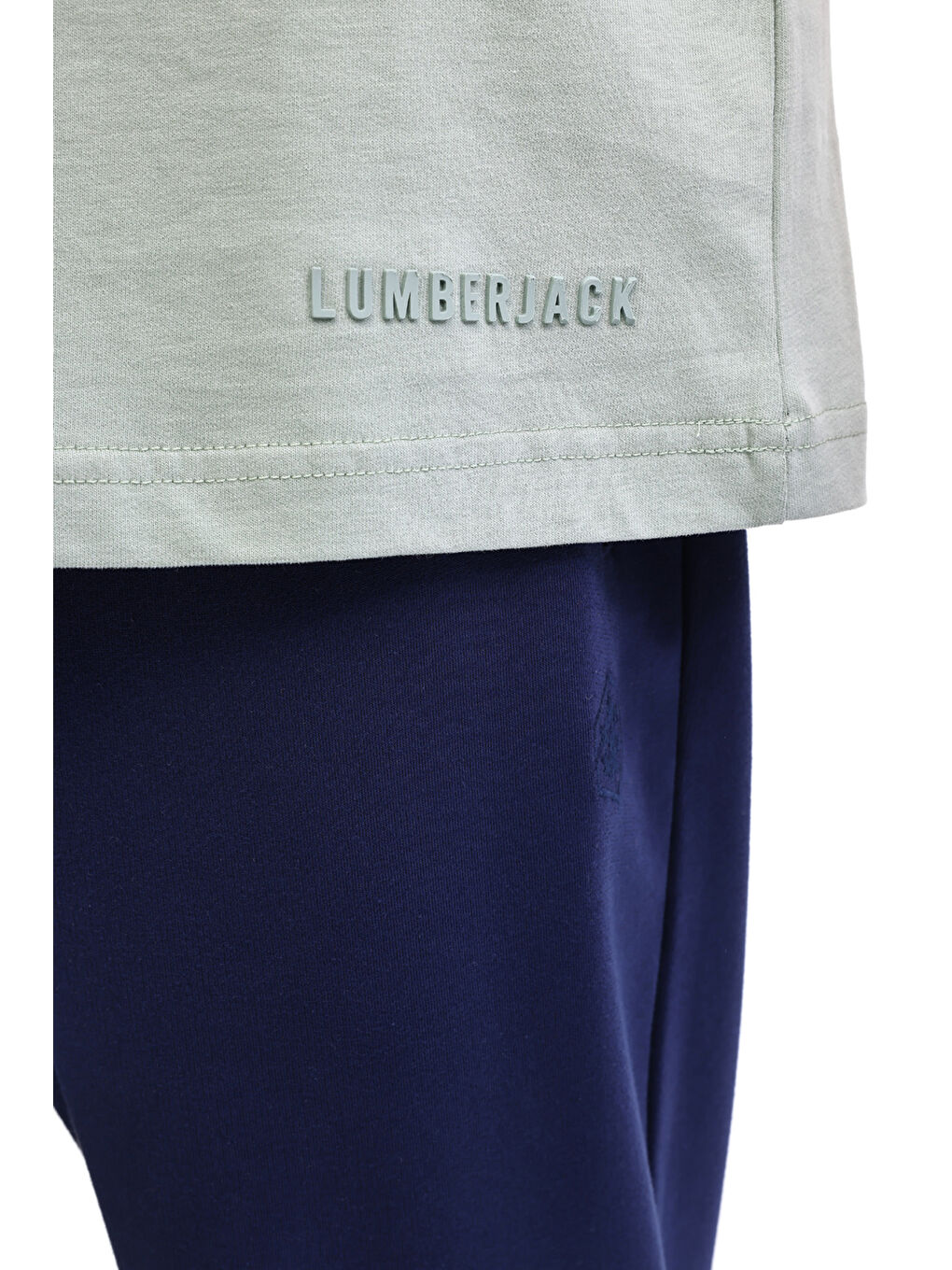 MB ROS 11HS113 5PR Yeşil Erkek Kısa Kol T-Shirt-4