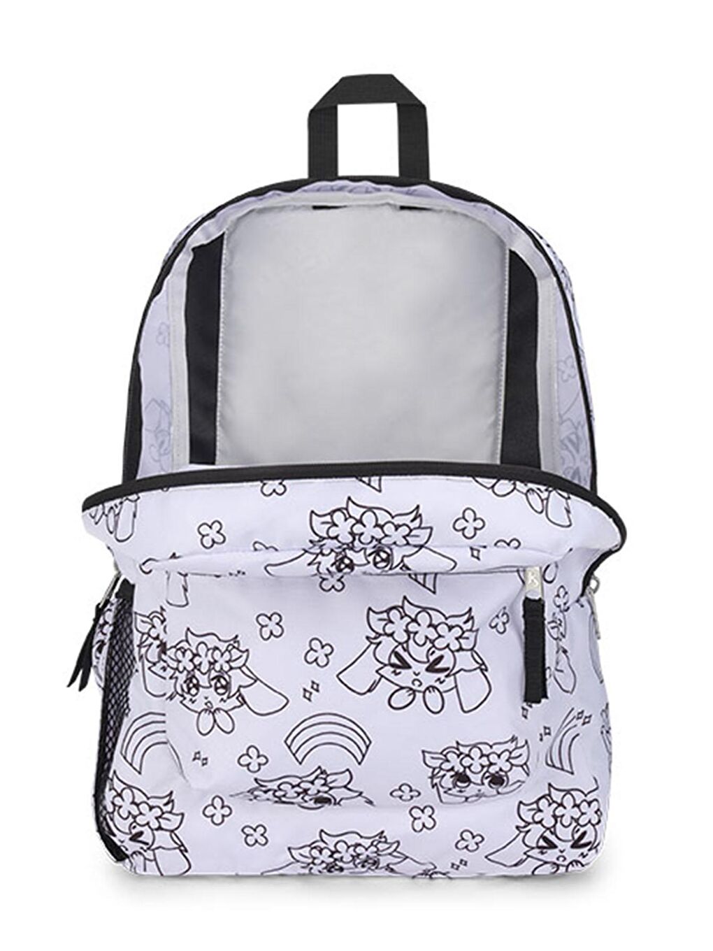 Jansport Beyaz Cross Town Unisex Sırt Çantası Beyaz Baskılı - 2