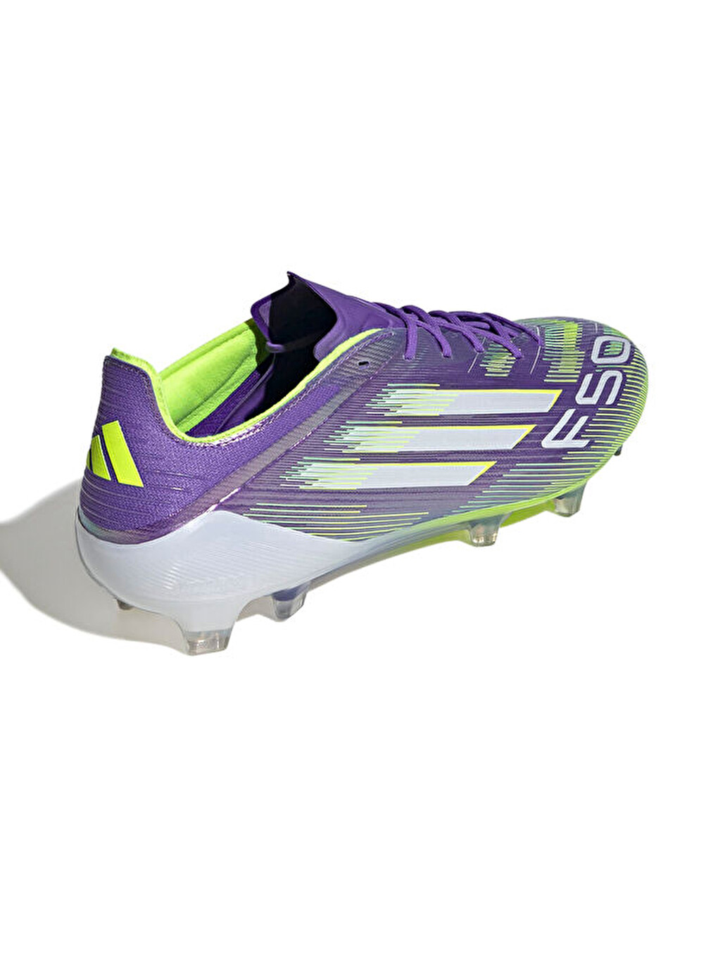 F50 Elite Fg Erkek Çim Zemin Kramponu Jh7615 Mor-7
