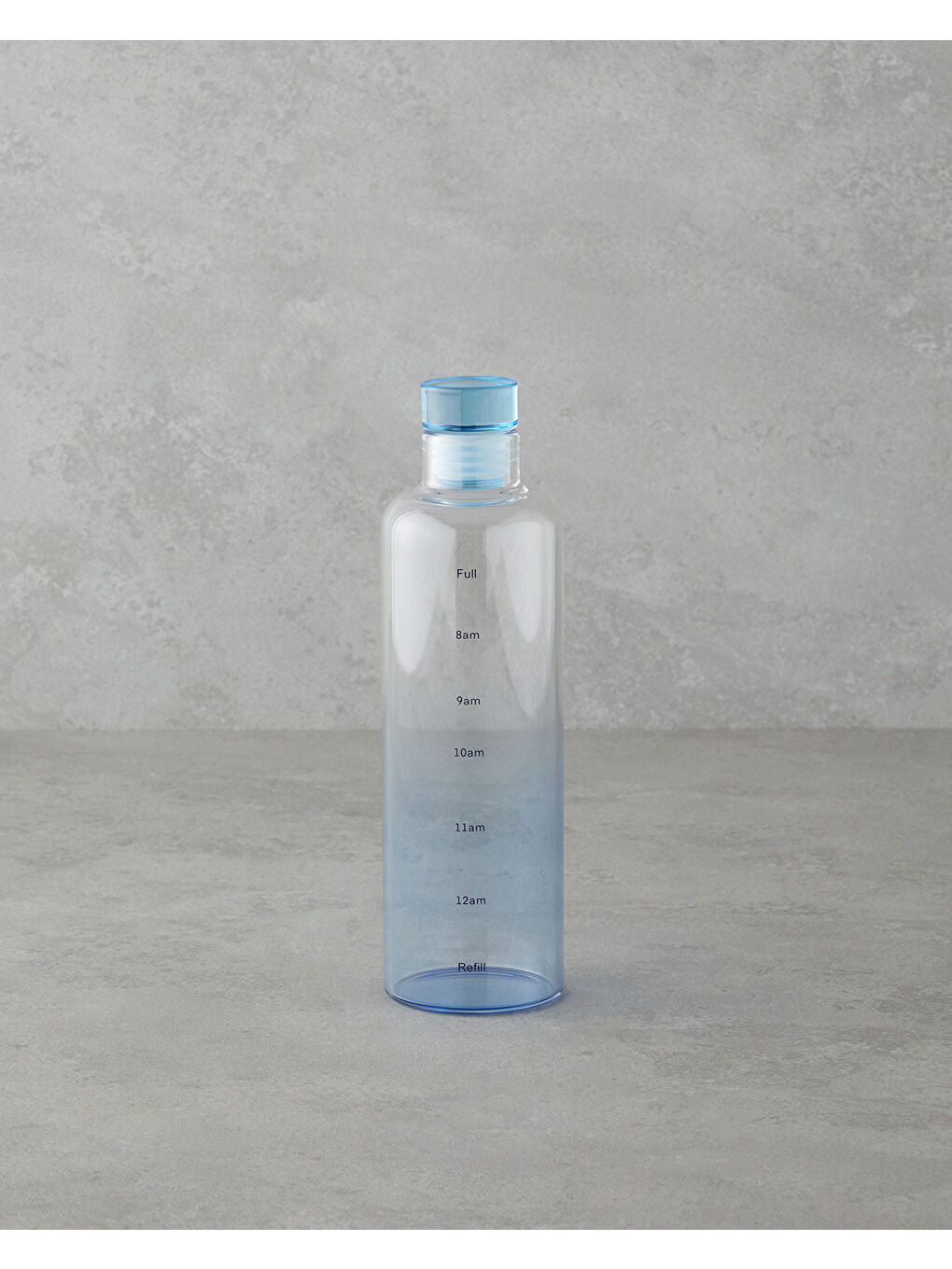 Sanitary Borosilikat Şişe 550 ml Mavi