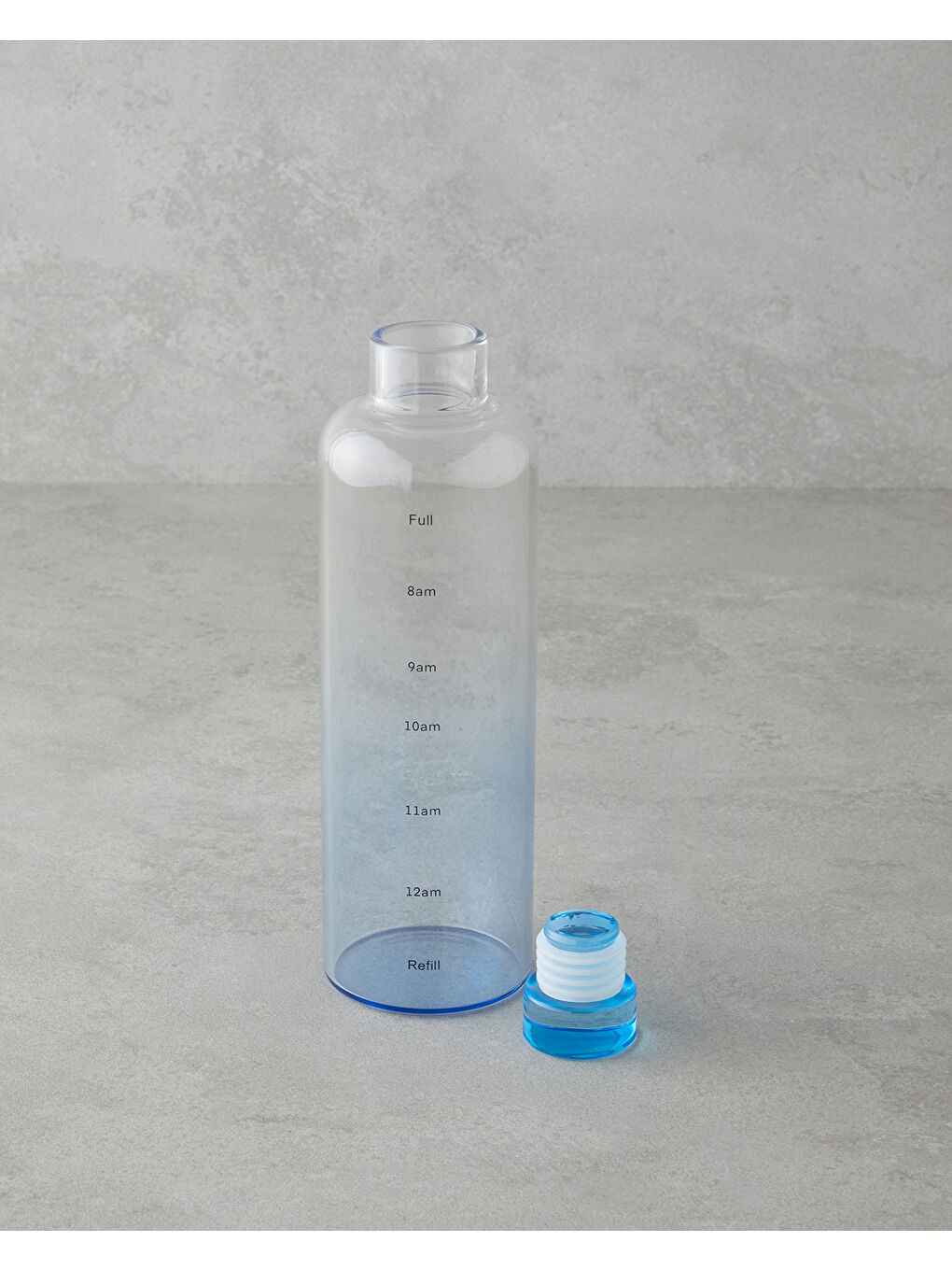 Sanitary Borosilikat Şişe 550 ml Mavi-1