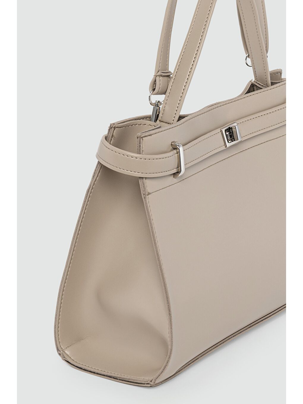 Blaze Çapraz Ve El Çantası Bej-5