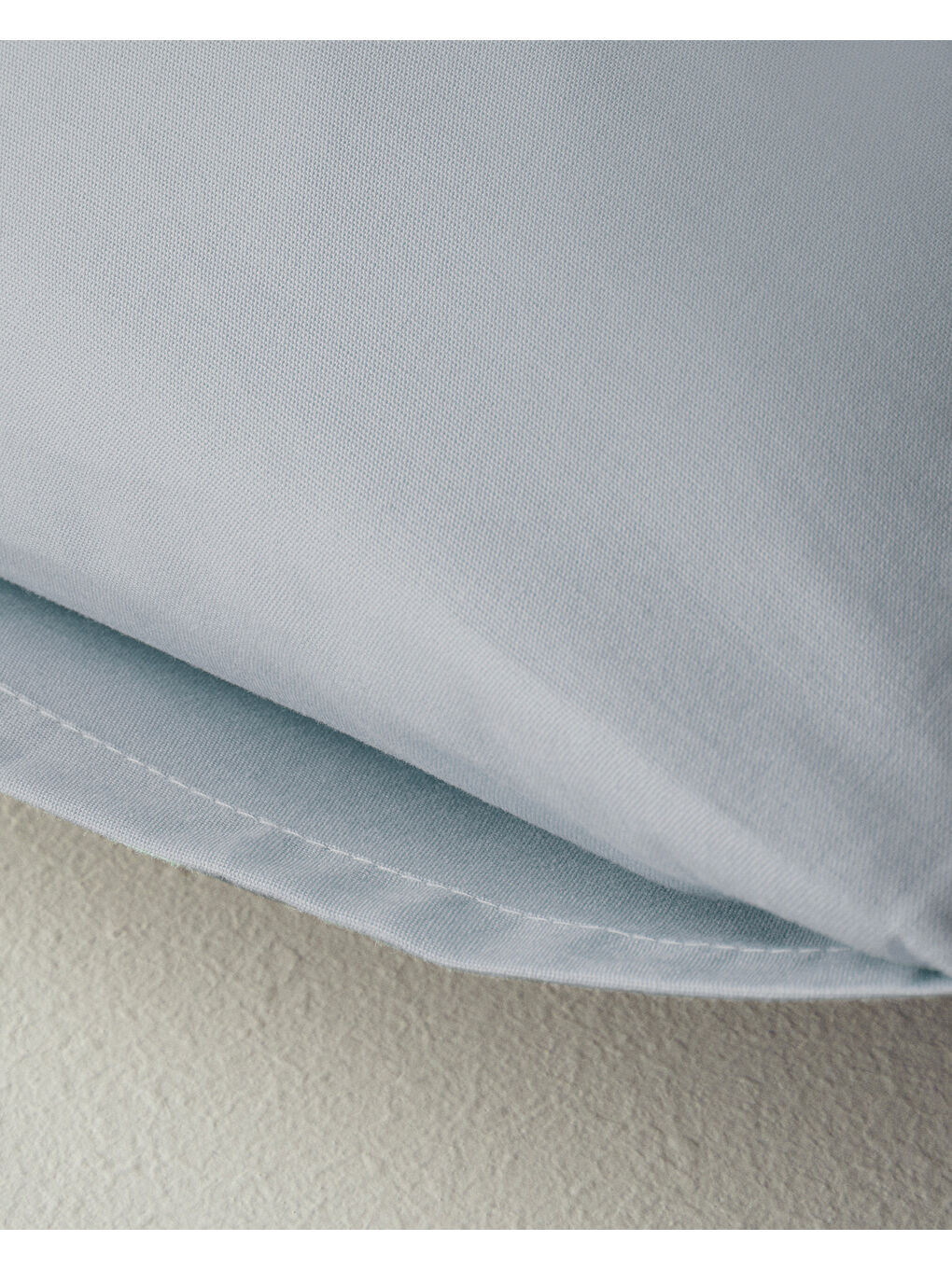 Novella Premium Soft Pamuk 2'li Yastık Kılıfı 50x70 cm Açık Mavi-1