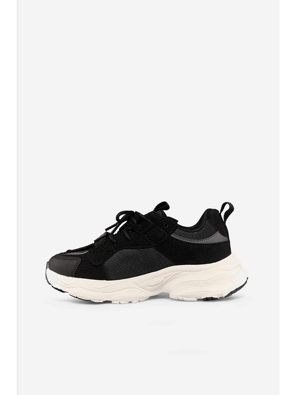 Ceni Basic Unisex Çocuk Siyah Spor Ayakkabı-1