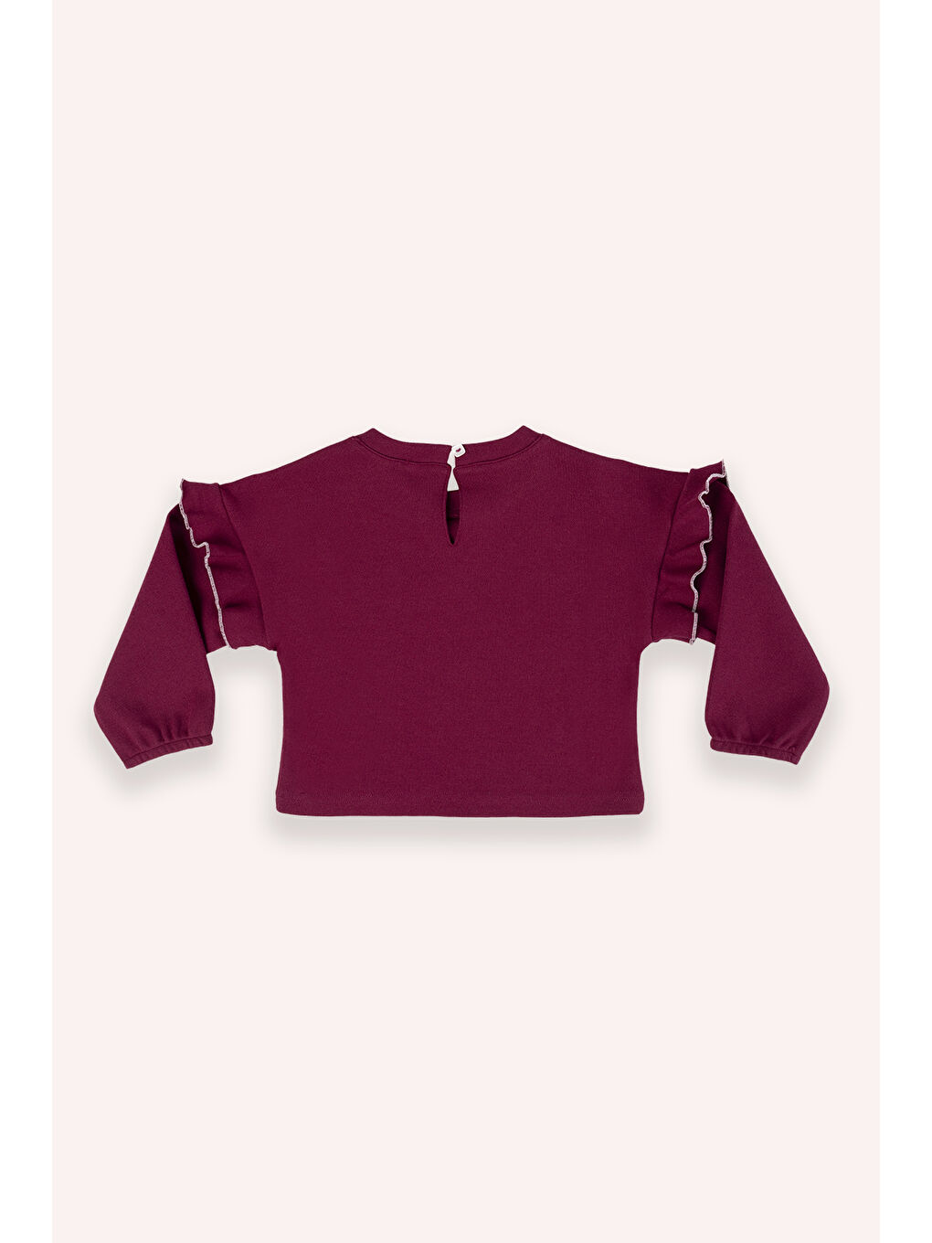 Bordo Kız Çocuk 2'li Takım-3