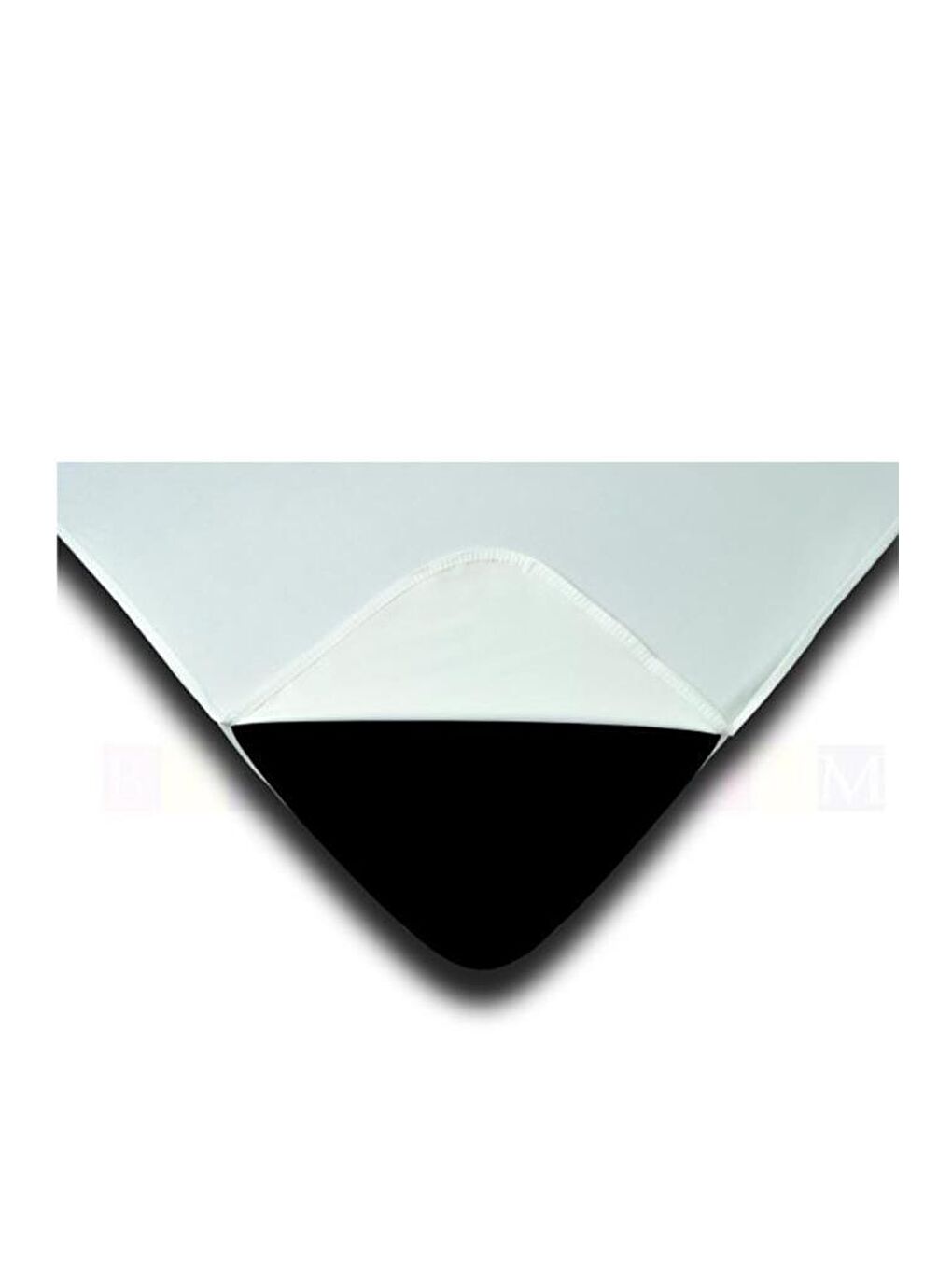 Beyaz Pamuklu Sıvı Geçirmez Ped 200x200 Cm Çift Kişilik Alez