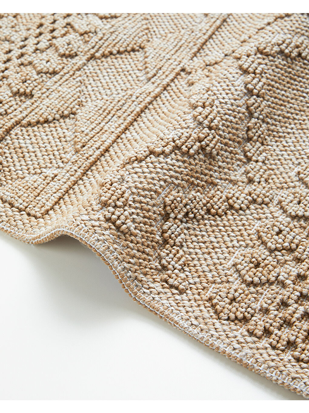 Bej Ethnic Bukle Kilim 80x150 cm Natural-2