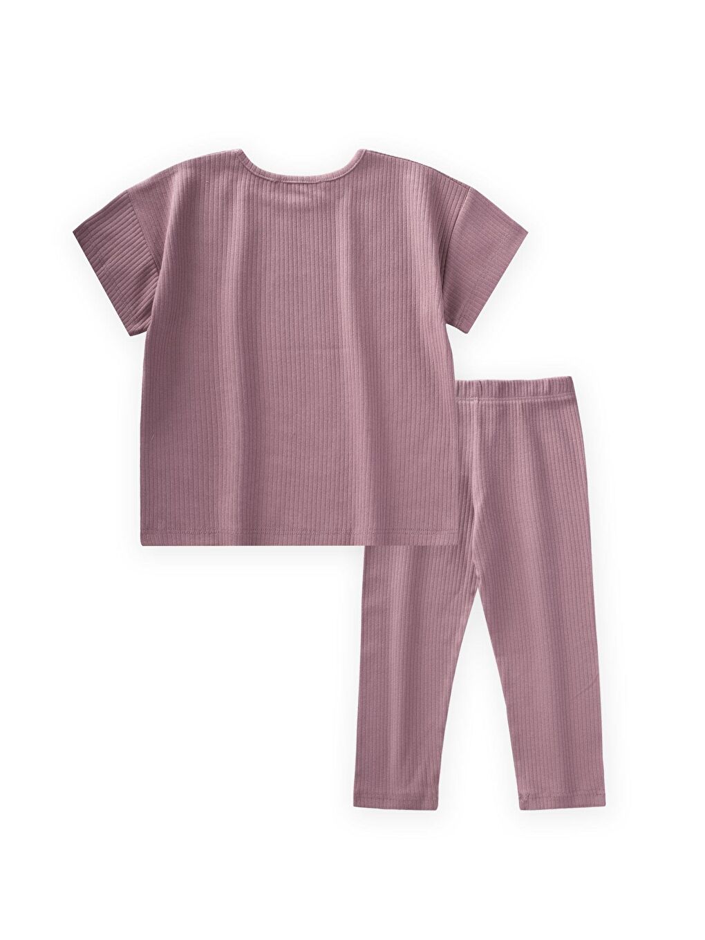 Mor Kız Çocuk Takım-1