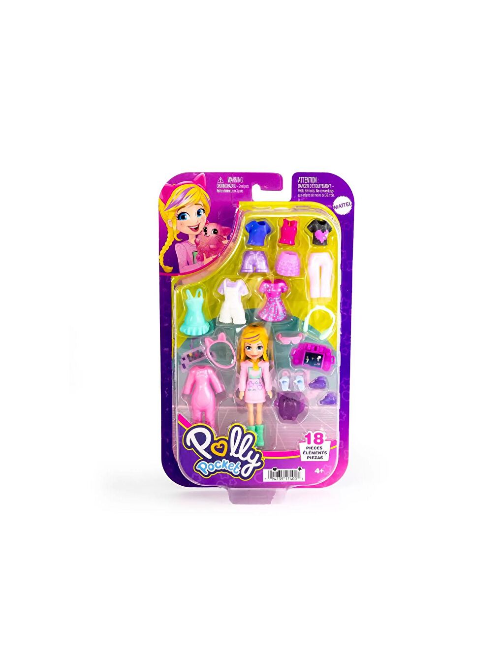 Polly Pocket Karışık Farklı Kombin Eğlencesi Oyun Setleri HRD60