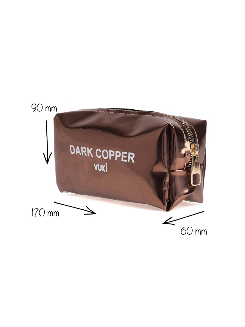 Yazı Baskılı Makyaj Çantası-3