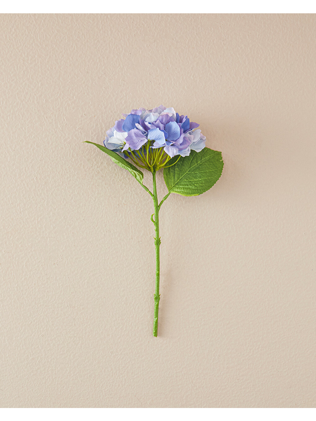 Hortensia Tek Dal Yapay Çiçek Mavi