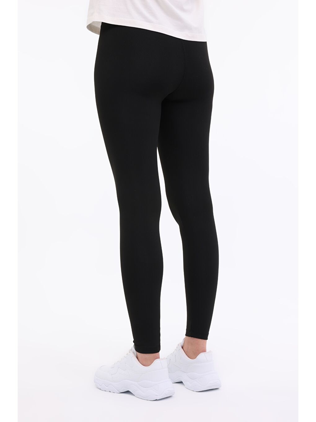 WB 7/8 TAYT 26SN229 5FX Siyah Kadın Tayt-1