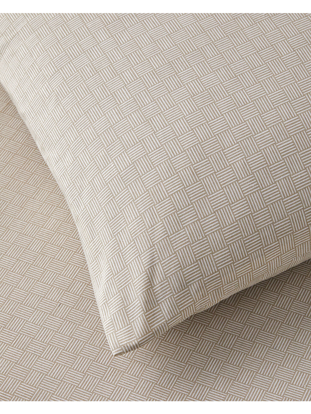 Linework Kolay Ütülenir Tek Kişilik Nevresim Takımı 160x220 cm Bej-3