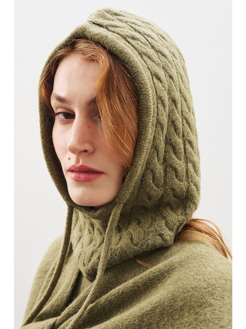 Triko Balaklava Koyu Yeşil-3